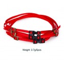 5pcs Luggage Rope Roof Rack Tie Down Straps for Crawler RC (Red)