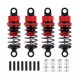 Aluminum Shock Absorber Set 55MM (Red)