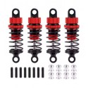 Aluminum Shock Absorber Set 55MM (Red)
