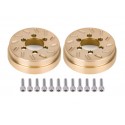 Brass internal counterweight, 62g, for 1.9"-2.2" Crawler Wheels
