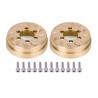 Brass internal counterweight, 62g, for 1.9"-2.2" Crawler Wheels