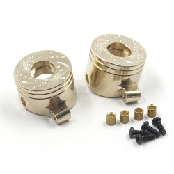 Yeah Racing Brass Steering Knuckles 8g each For Axial SCX30