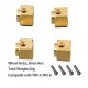 12mm Brass Hex Adaptor 8mm Offset 4pcs Fits HB-Toys TRX-4 TRX-6