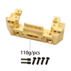 Brass 110g Front Bumper & Winch Servo Mount Fits TRX-4 TRX-6