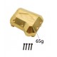 Brass Diff Cover 65g Fits TRX-4 TRX-6 