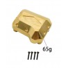 Brass Diff Cover 65g Fits TRX-4 TRX-6 