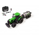 Carson 1:16 Deutz-Traktor 8280TTV w.Barrel.100%