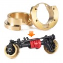 Brass Portal Cover Weight Knuckle Weights Rings for TRX4 (2pcs) 