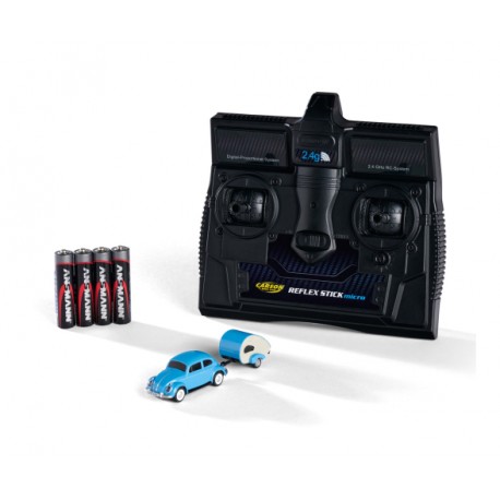 Carson 1:87 VW Beetle w.caravan 2.4G 100% RTR