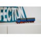 Carson 1:87 M-B 1620 canvas w.trailer 100% blue