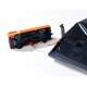 Carson 1:87 MB 1620 plataforma con remolque 100% naranja