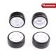 Sweep Mini M-Chassis Pre-glued set tires 25deg (4tires with wheel and inserts )