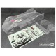 Bittydesign VELOCE 1/7 Speed-Run Body Clear (For ARRMA Infraction | Limitless, Hobao VTE2, Pre-Cut, 2mm )