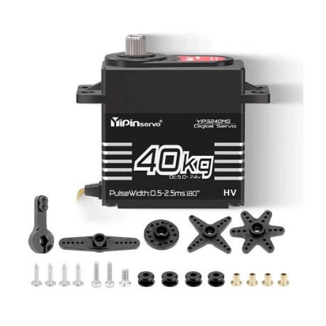 Yipin Digital Servo HV Steel Helical Gear 35kg/0.09sec @8.4V