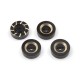 Hpi 7mm Hex Hub Weight Set (Brass/4pcs)