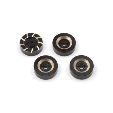 Hpi 7mm Hex Hub Weight Set (Brass/4pcs)