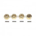 Hpi 7mm Hex Hub Set (Brass/4pcs)