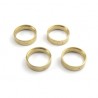 Hpi Wheel Weight Set 1.3in (Brass/4pcs)