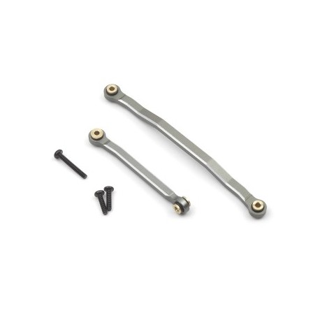 Hpi Aluminum Steering Link Set (Gunmetal)