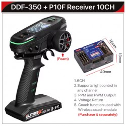 Dumbo Rc DDF-350 2.4GHZ 10CH  (P10F Receiver 10CH)