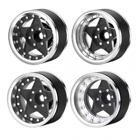 Rz Evolution 1,9" Crawler aluminum Beadlock Wheels