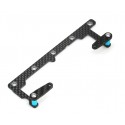 Carbon Fiber Front Shorty Battery Holder For TT02