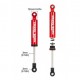 Aluminum Internal Spring Shock Absorber 110mm for 1/10 Crawler Car