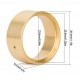 Bdx Rc Brass Heavy 1.0Inch Beadlock Wheel Rim Hub for 1/10 RC Crawler Car (4pcs)