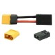 Adaptador XT60 Macho A TRX Hembra (Con cable)