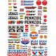 Miscellaneous Rc Decal Set (clear background)