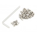 Kyosho Screw Set Kyosho Mini-Z AWD - Button Hex (Nickel)