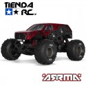 Arrma 1-10 GORGON 223S 2WD RTR Brushless Monster Truck Red-Black