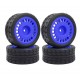Austar Radial 2+Rally Dish Wheel Blue
