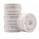 Austar Rally Dish Wheels (White) 4PCS