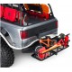Metal Rear Bumper Back Hitch Carrier for 1/10 RC Crawler 