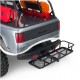 Metal Rear Bumper Back Hitch Carrier for 1/10 RC Crawler 
