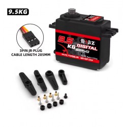 RCXAZ D2095Fe Servo 9,5Kg 0,12S Digital Metal gear