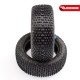 Sweep SQUARE ARMOR Front Blue (Extra Soft) 1:10 buggy tires/Open cell inserts 2pcs