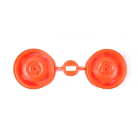 Tamiya Star Dish Wheel 4WD Front (Orange)