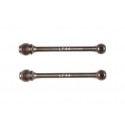 Tamiya 44mm Dive Shafts For Double Cardan Joint Shafts (Ball Bearing Type)