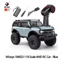 Wltoys 184023 RTR 1/18 2.4G 4WD RC Car Rock Crawler (Grey)