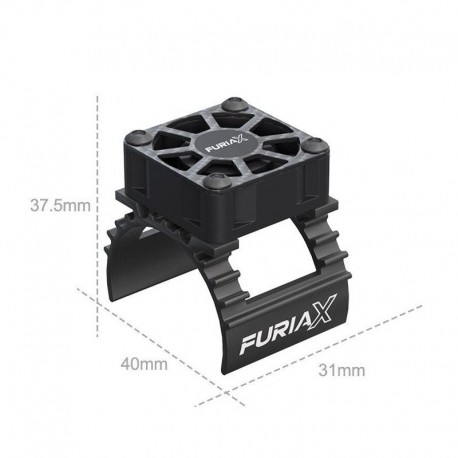 SKYRC FURIA X COOLSINK 1/10 MOTOR BLACK