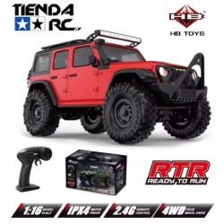 Hb Toys R1604 RTR 1/16 2.4G 4WD Full Scale Model Climbing Car
