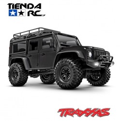 Traxxas TRX-4M 1/18 RTR Electric Rock Crawler w/Land Rover Defender Body (Black) w/TQ™ 2.4GHz Radio