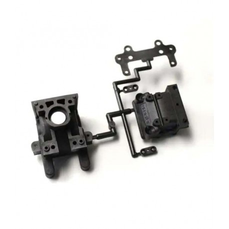 Kyosho Bulkhead Set (Front and Rear Inferno MP7.5-Neo (Hard)