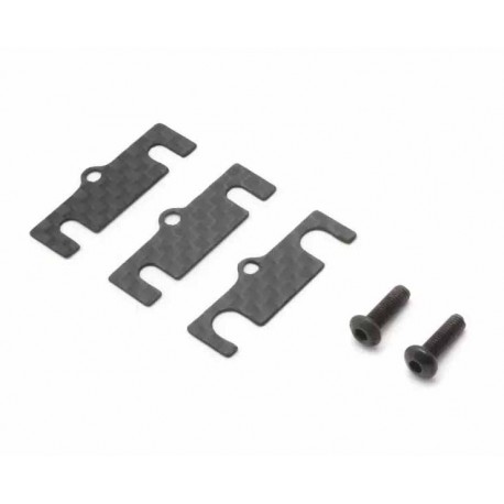 Kyosho Fazer FZD2 Carbon Front Shock Stay Spacer Set