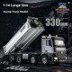 Huina 1536PRO 1/14 Scale 2.4G 13CH Semi Alloy Dump Truck