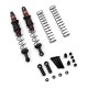 Yeah Racing 100mm Desert Cobra Dual Spring Damper Pair Red For 1/10 RC Offroad