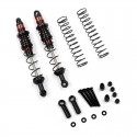 Yeah Racing 100mm Desert Cobra Dual Spring Damper Pair Red For 1/10 RC Offroad