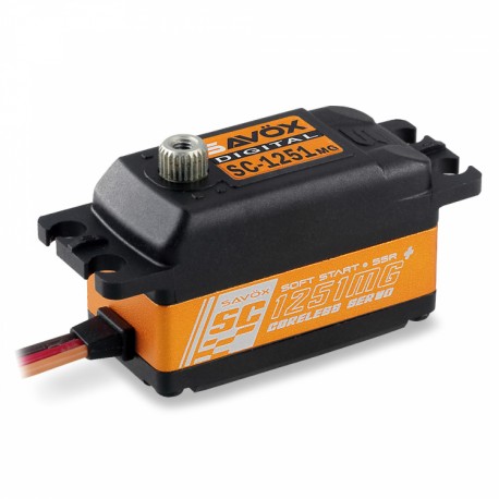 SAVOX SC1251MG DIGITAL LOW PROFILE SERVO 9.0KG@6V - PLUS